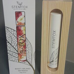 STEMTOX B*TOX BOOST + BALANCE SKIN RESTORE- REDUCES WRINKLES & LINES- NEW-SEALED